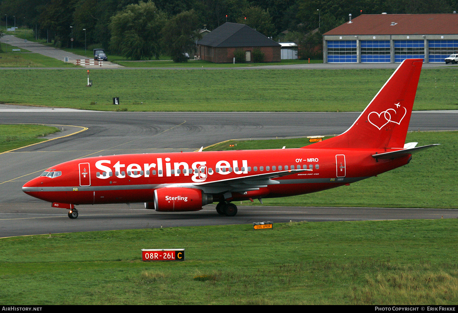 Aircraft Photo of OY-MRO | Boeing 737-73A | Sterling Airlines | AirHistory.net #606553