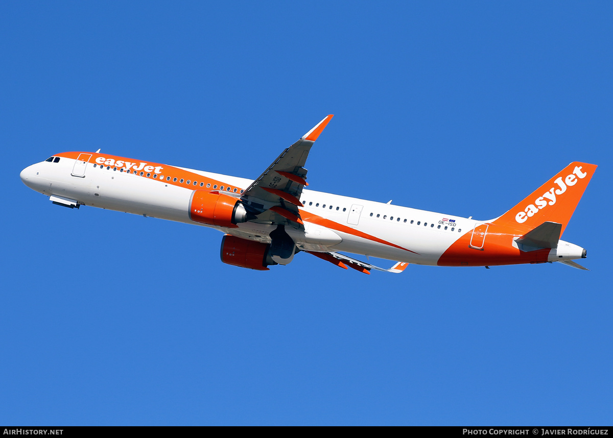 Aircraft Photo of OE-ISD | Airbus A321-251NX | EasyJet | AirHistory.net #606568