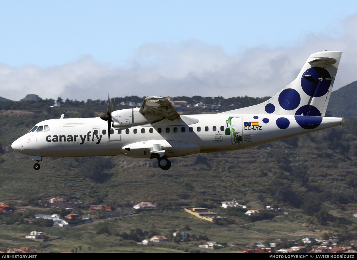 Aircraft Photo of EC-LYZ | ATR ATR-42-300 | Canaryfly | AirHistory.net #606597