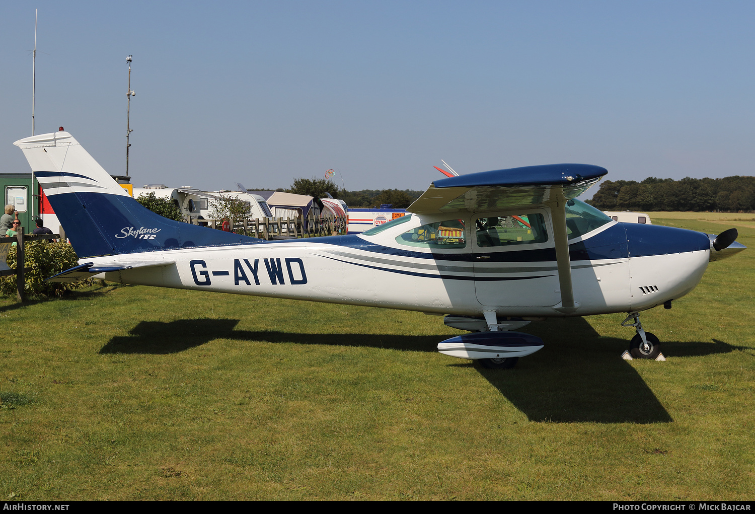 Aircraft Photo of G-AYWD | Cessna 182N Skylane | AirHistory.net #606600