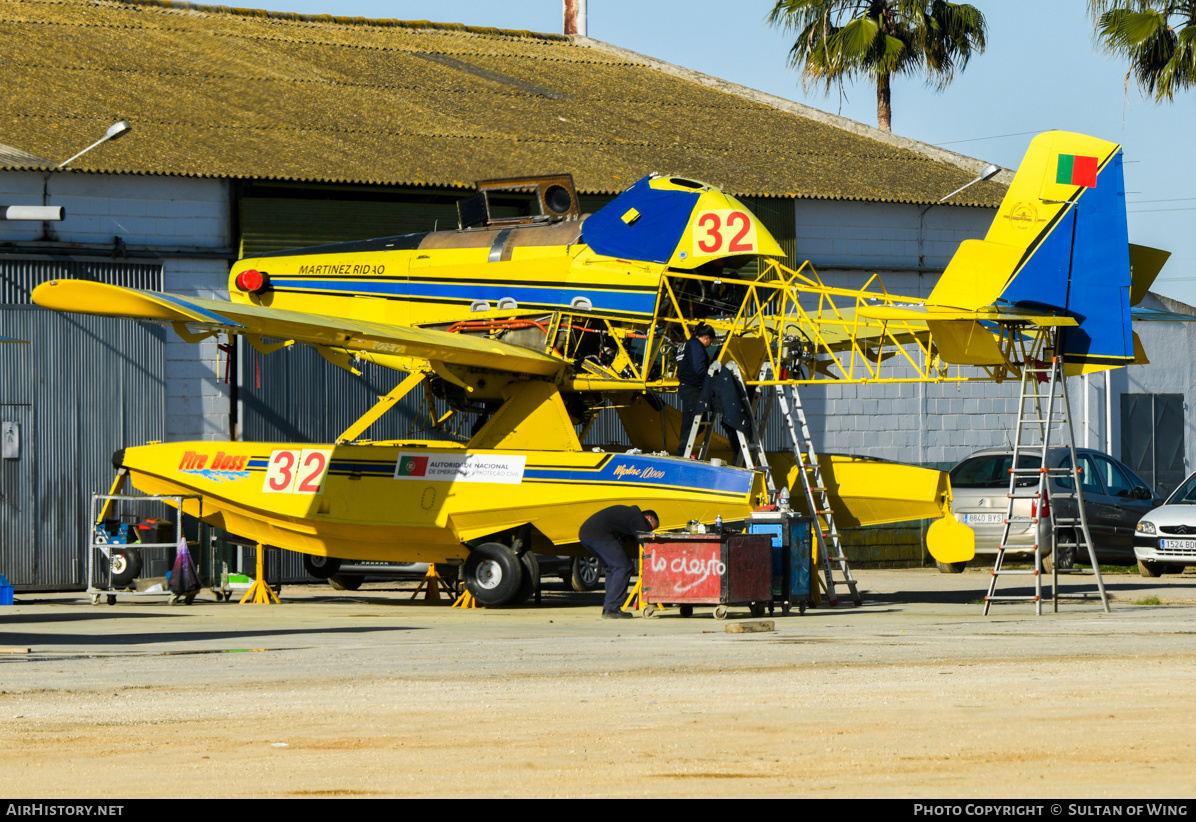 Aircraft Photo of CS-EDZ | Air Tractor AT-802F Fire Boss (AT-802A) | Martínez Ridao Aviación | AirHistory.net #606601