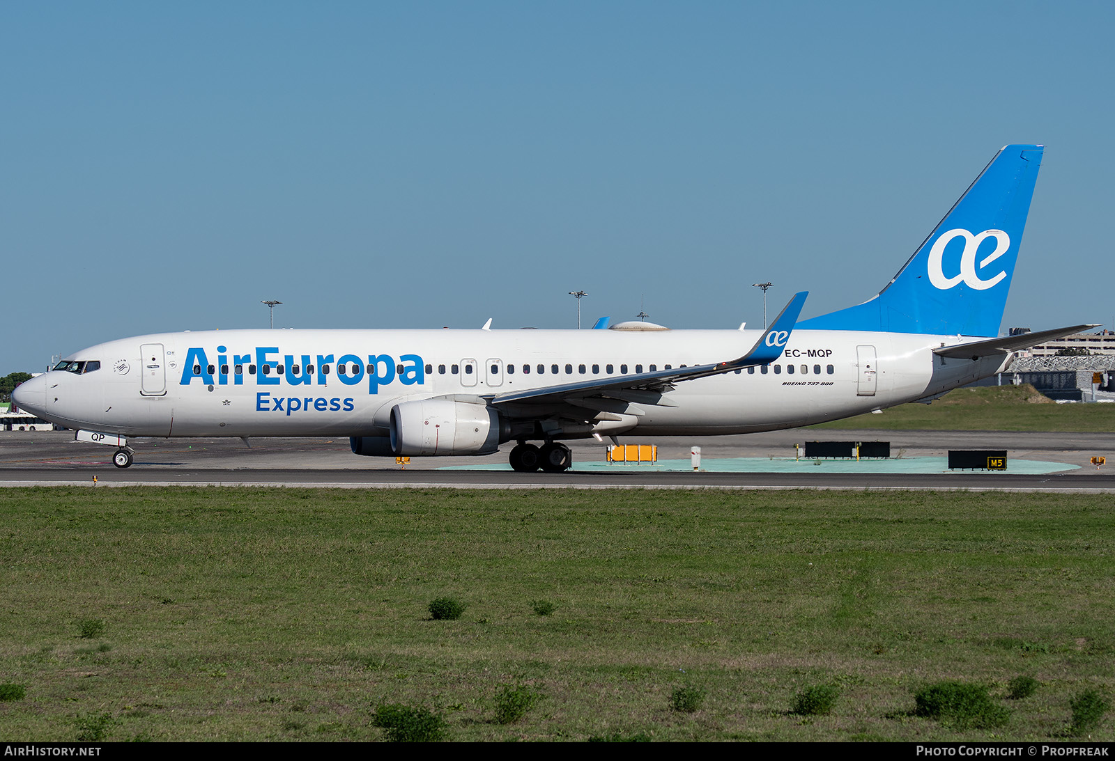 Aircraft Photo of EC-MQP | Boeing 737-800 | Air Europa Express | AirHistory.net #606617