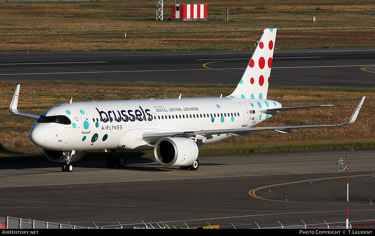 Aircraft Photo of F-WWIJ | Airbus A320-251N | Brussels Airlines | AirHistory.net #606623