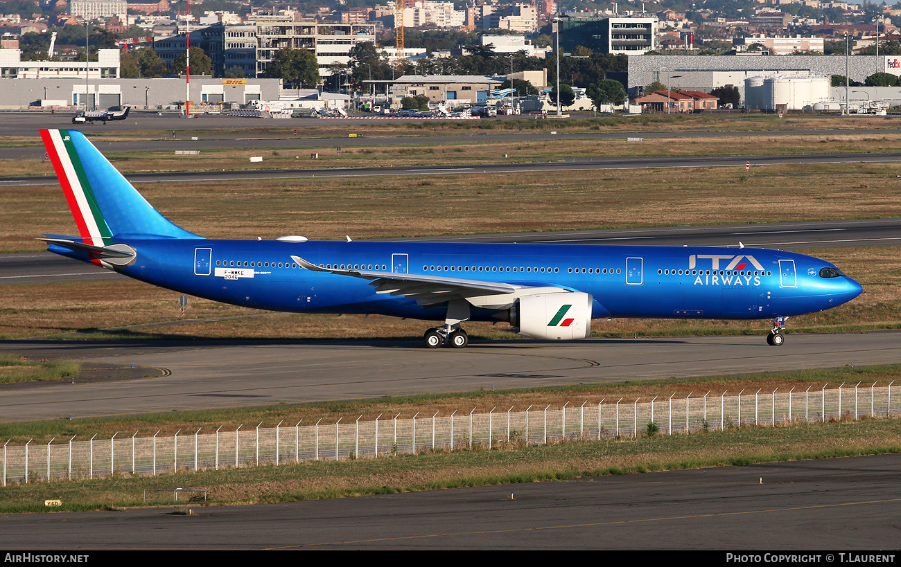 Aircraft Photo of F-WWKE | Airbus A330-941N | ITA Airways | AirHistory.net #606632