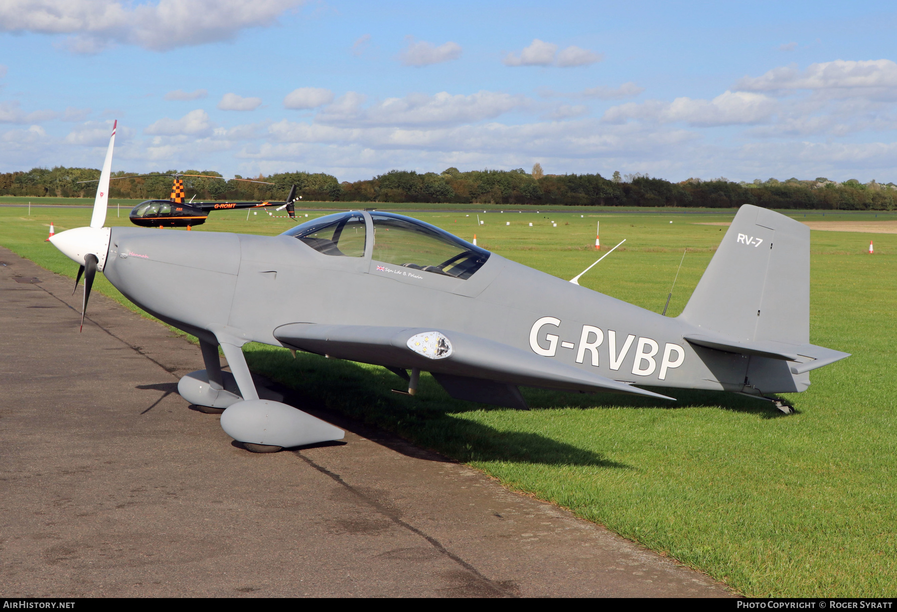 Aircraft Photo of G-RVBP | Van's RV-7 | AirHistory.net #606635
