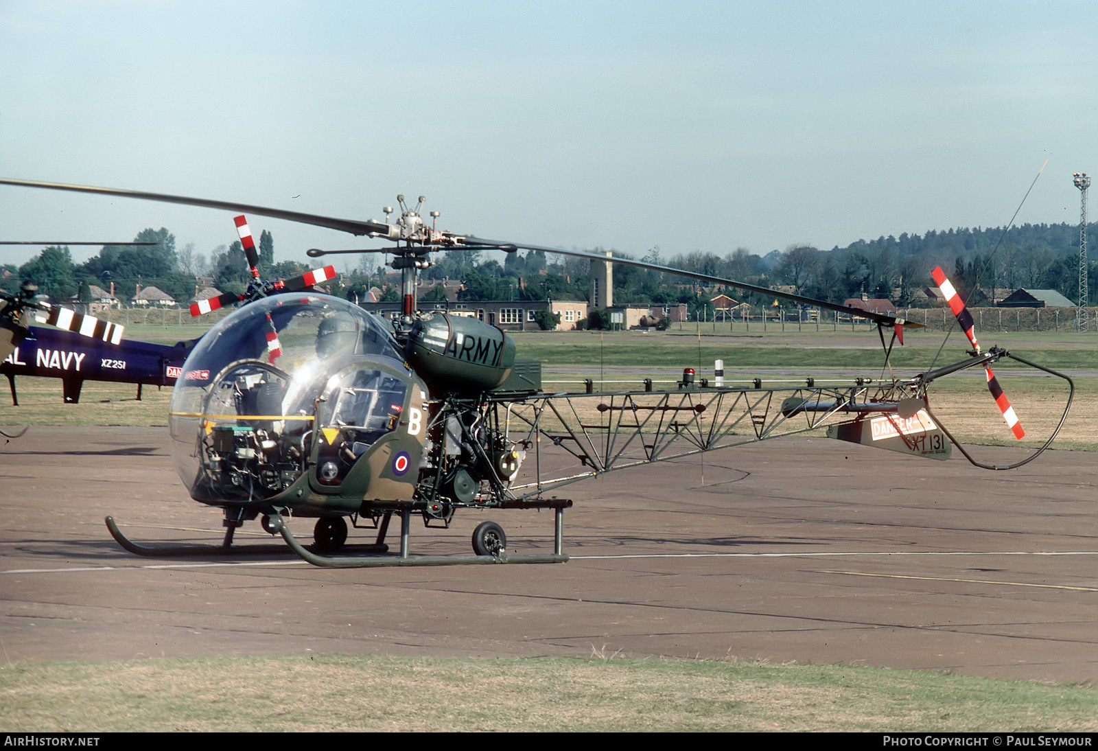 Aircraft Photo of XT131 | Agusta AB-47G-3 Sioux AH1 | UK - Army | AirHistory.net #606650