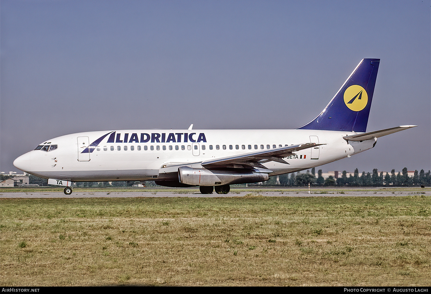 Aircraft Photo of I-JETA | Boeing 737-229/Adv | Aliadriatica | AirHistory.net #606651