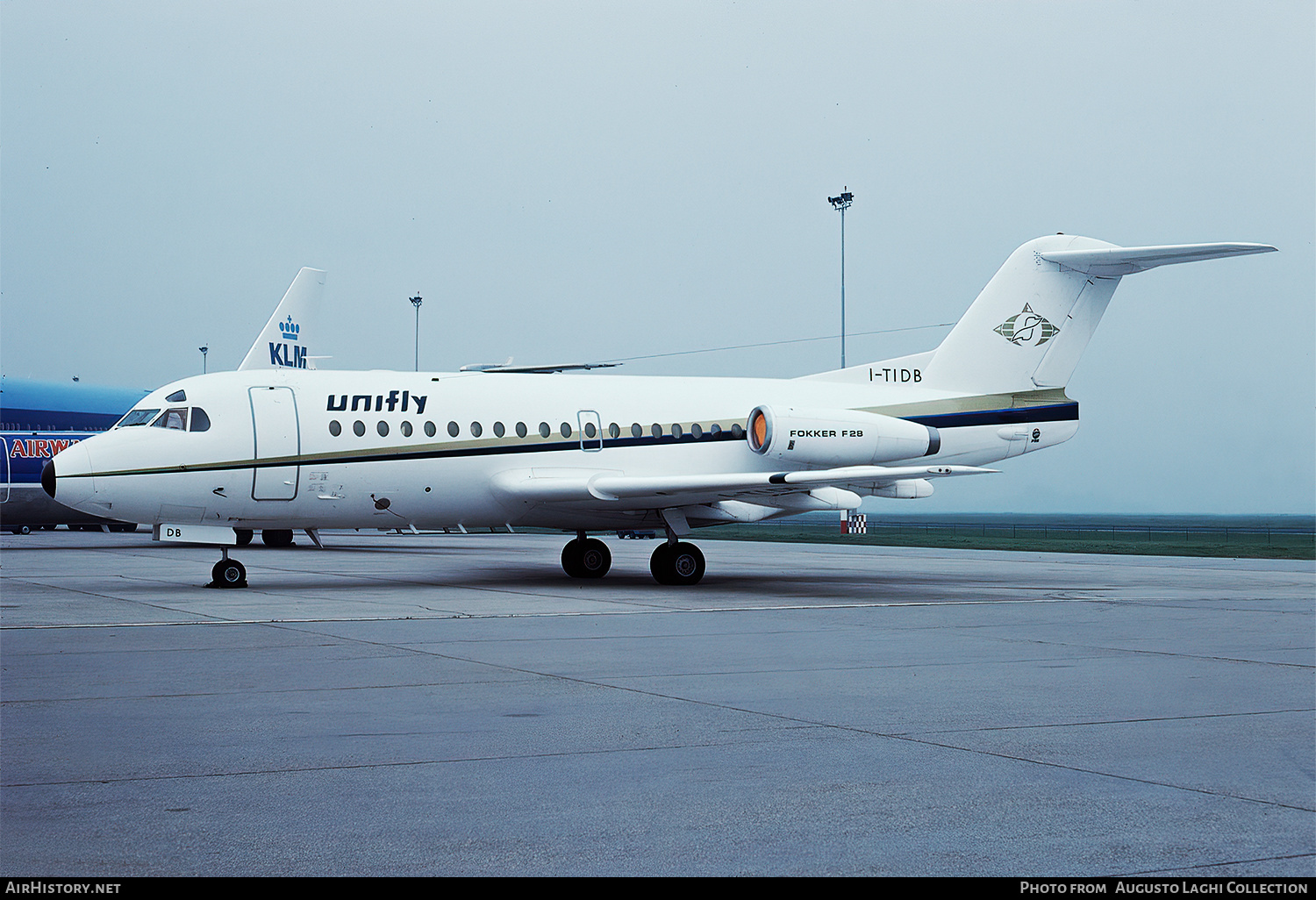 Aircraft Photo of I-TIDB | Fokker F28-1000 Fellowship | Unifly | AirHistory.net #606659