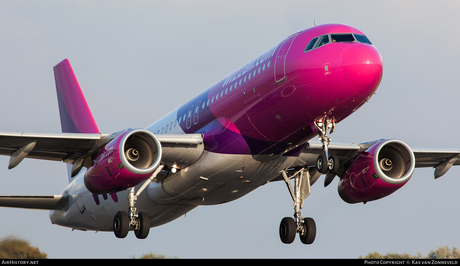 Aircraft Photo of HA-LYL | Airbus A320-232 | Wizz Air | AirHistory.net #606661
