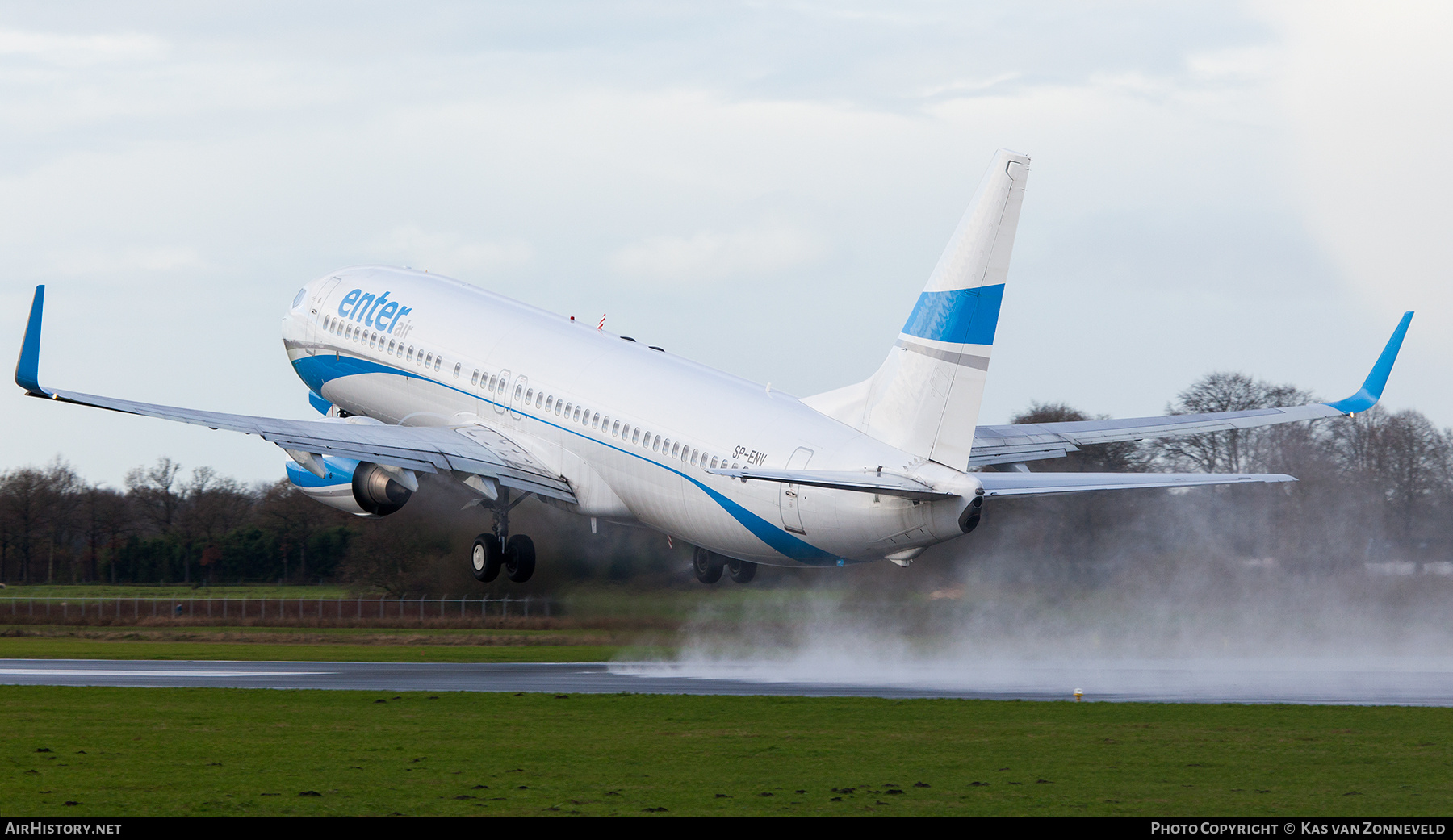 Aircraft Photo of SP-ENV | Boeing 737-8BK | Enter Air | AirHistory.net #606671