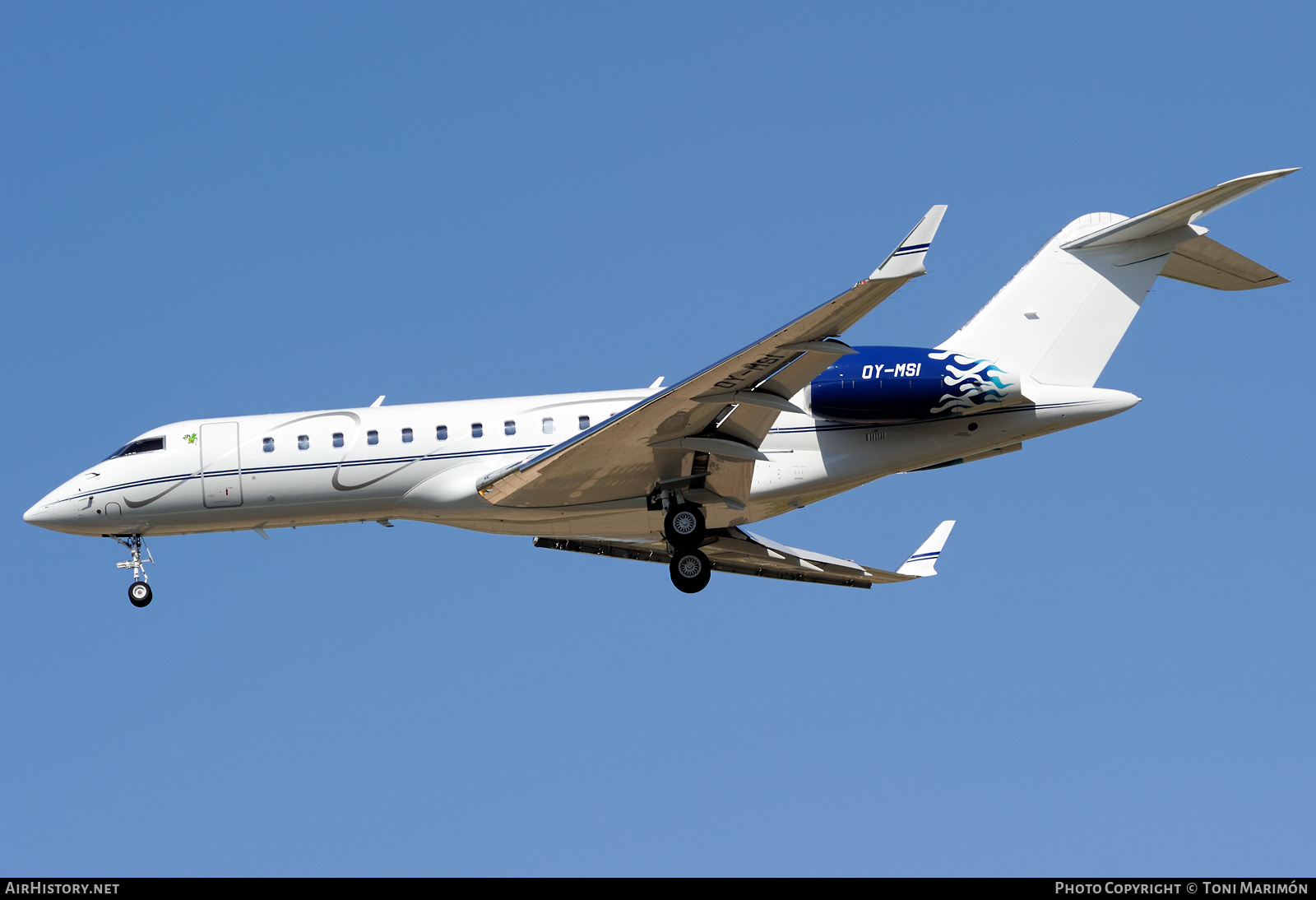 Aircraft Photo of OY-MSI | Bombardier Global Express (BD-700-1A10) | AirHistory.net #606682