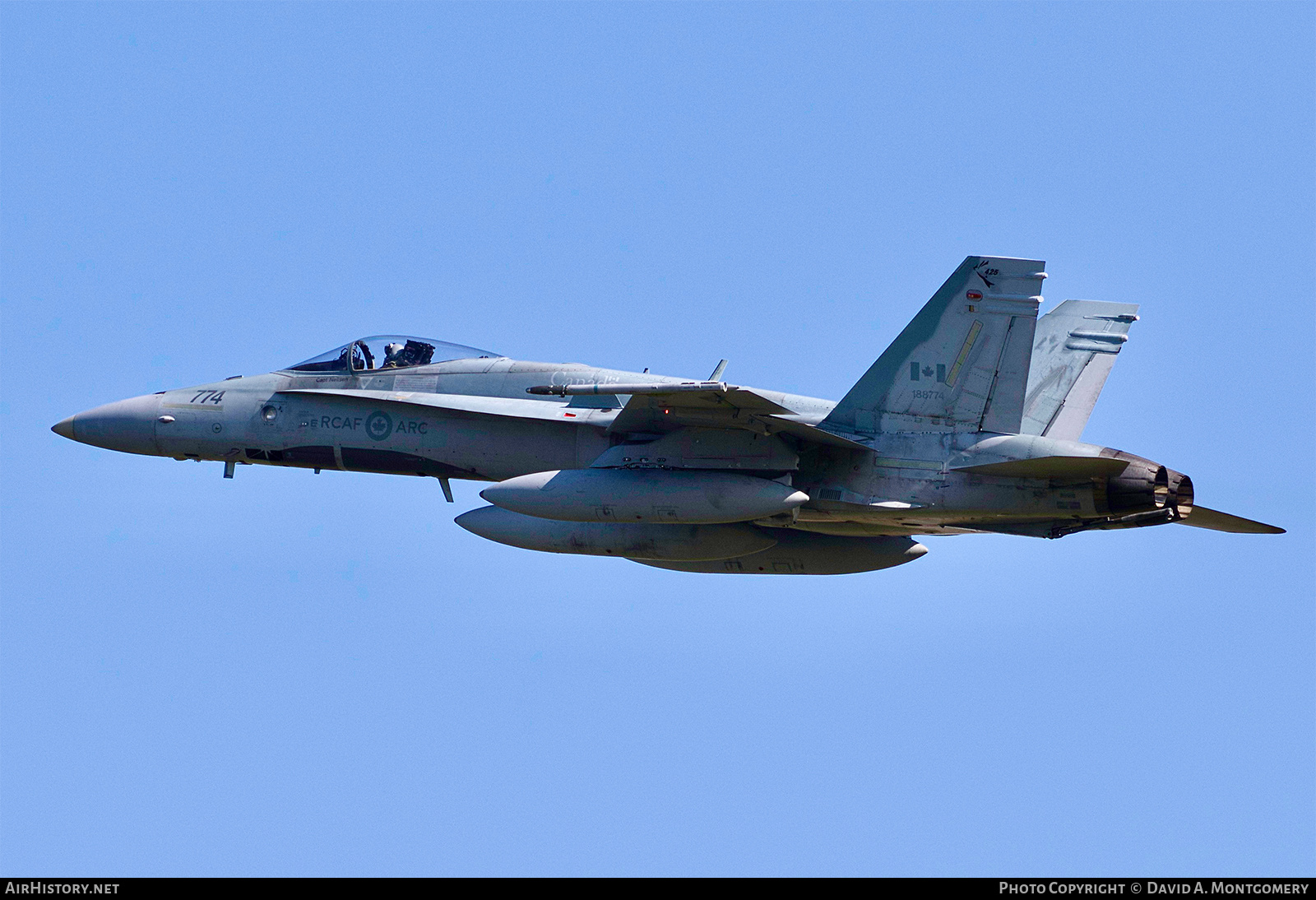 Aircraft Photo of 188774 | McDonnell Douglas CF-188 Hornet | Canada - Air Force | AirHistory.net #606701