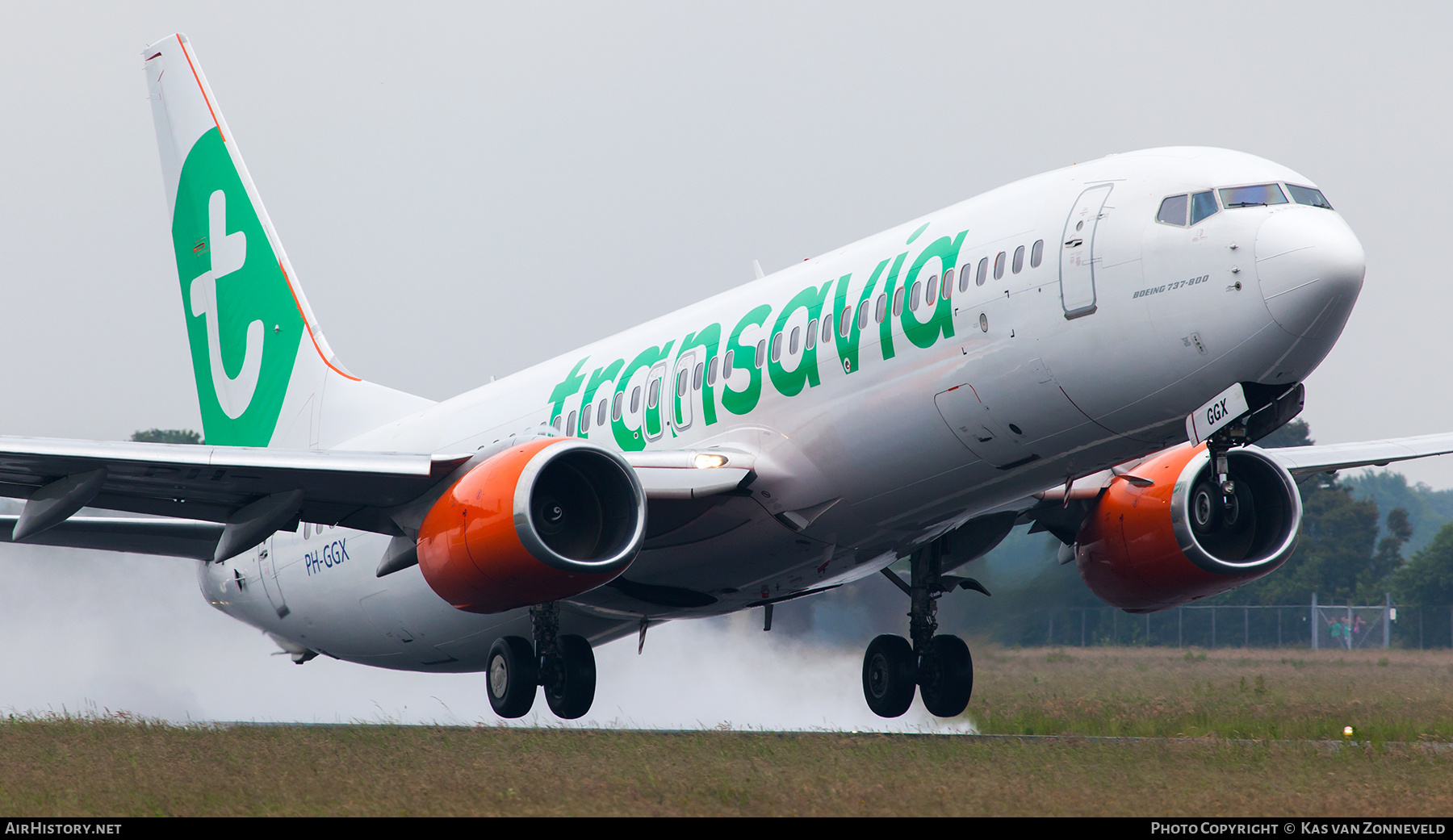 Aircraft Photo of PH-GGX | Boeing 737-8EH | Transavia | AirHistory.net #606709