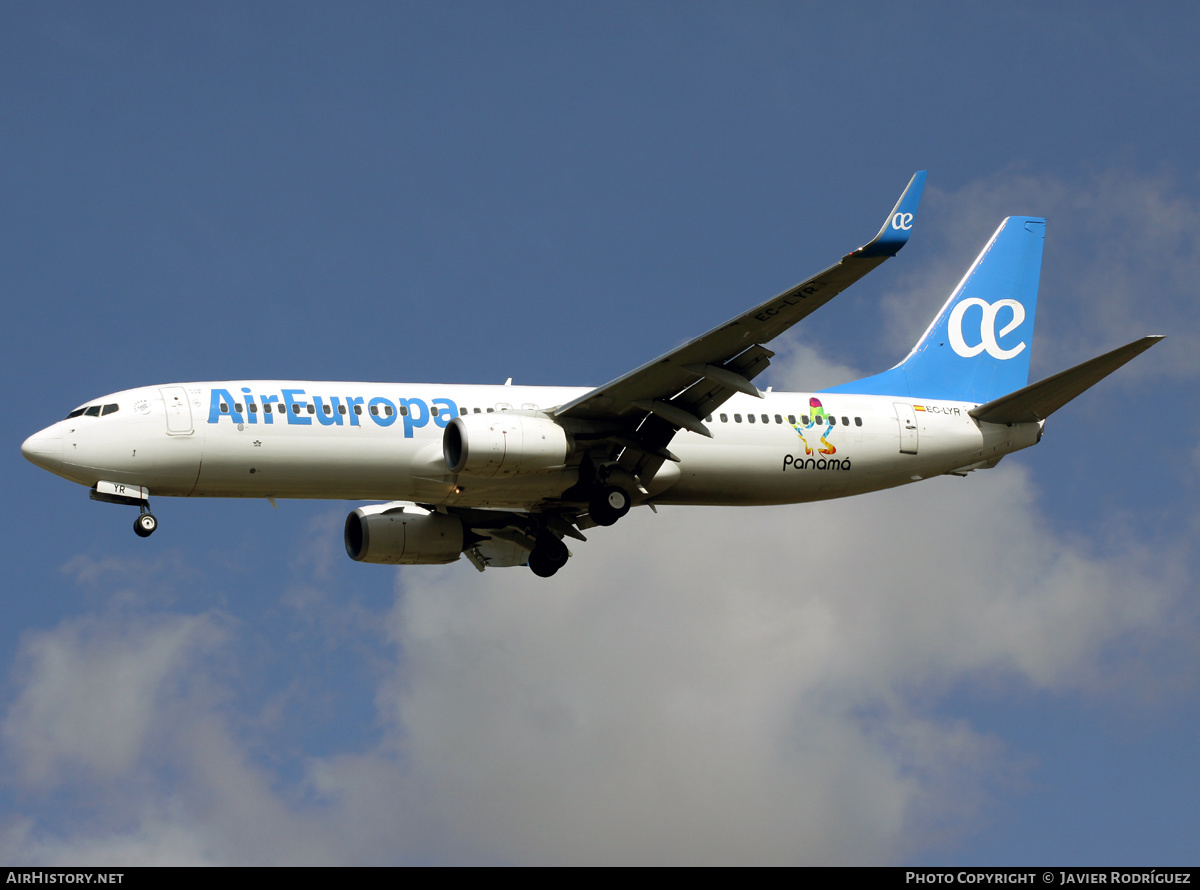 Aircraft Photo of EC-LYR | Boeing 737-85P | Air Europa | AirHistory.net #606738