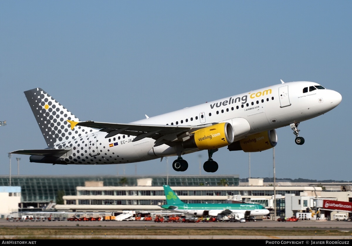 Aircraft Photo of EC-JXJ | Airbus A319-111 | Vueling Airlines | AirHistory.net #606742