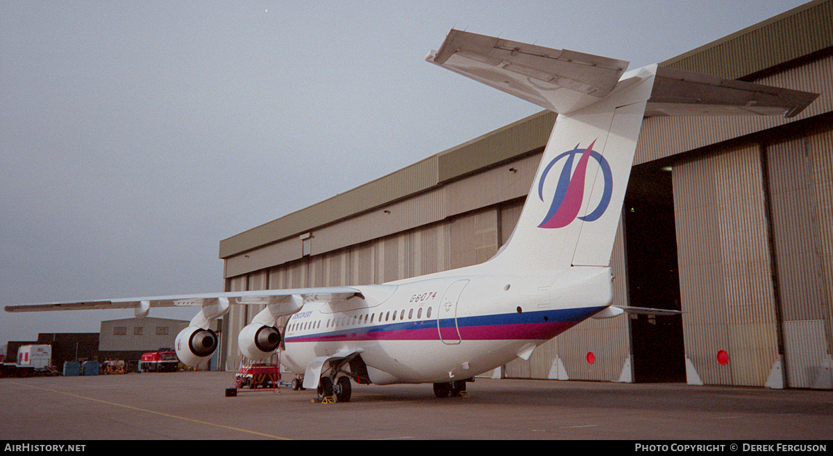 Aircraft Photo of G-6-074 / N881DV | British Aerospace BAe-146-200A | Discovery Airways | AirHistory.net #606755