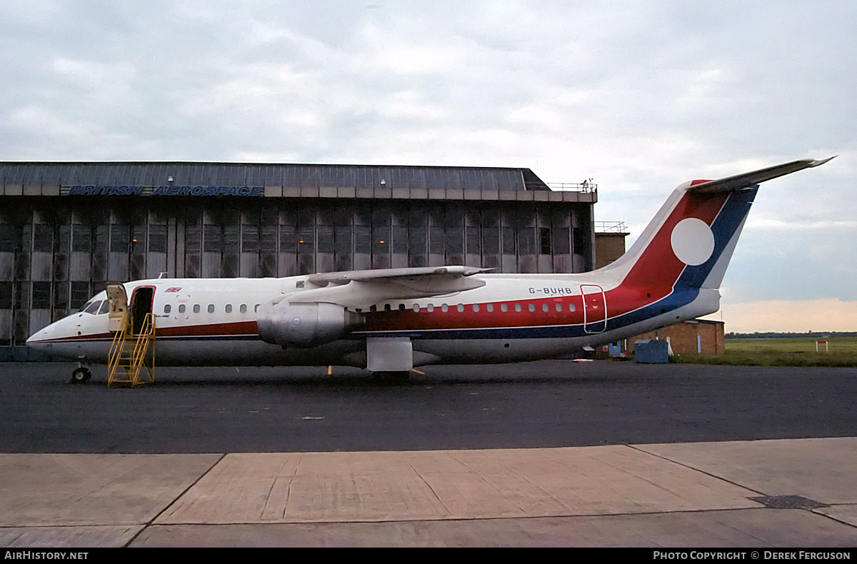 Aircraft Photo of G-BUHB | British Aerospace BAe-146-300 | AirHistory.net #606761