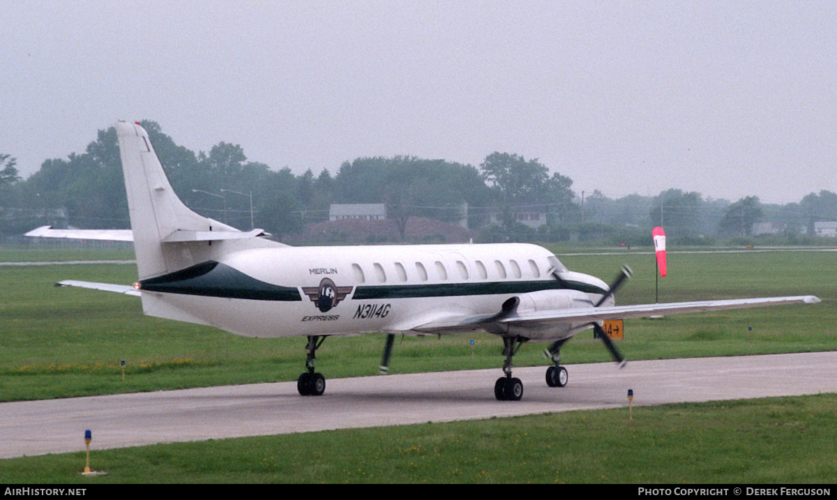 Aircraft Photo of N3114G | Fairchild SA-227AC Metro III | Merlin Express | AirHistory.net #606768