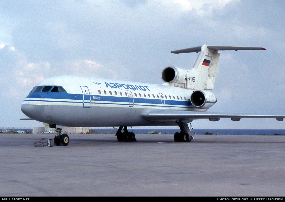 Aircraft Photo of RA-42386 | Yakovlev Yak-42D | Aeroflot | AirHistory.net #606775