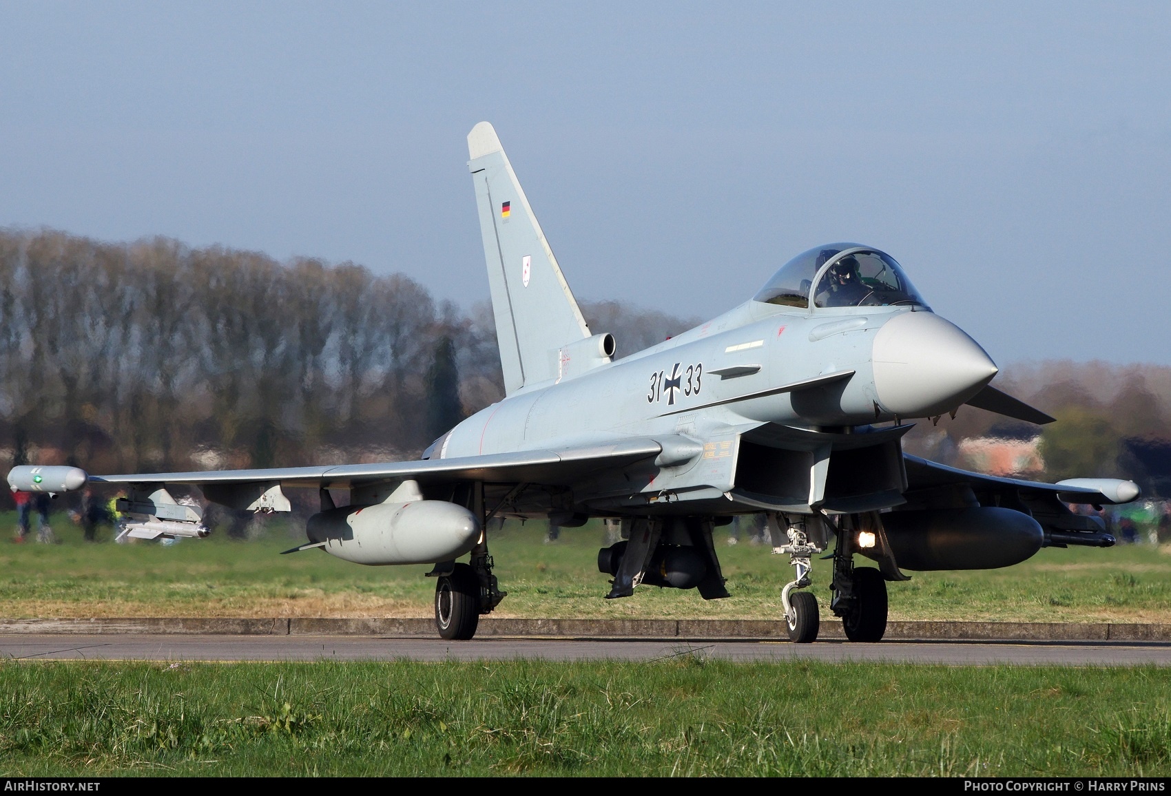 Aircraft Photo of 3133 | Eurofighter EF-2000 Typhoon S | Germany - Air Force | AirHistory.net #606794