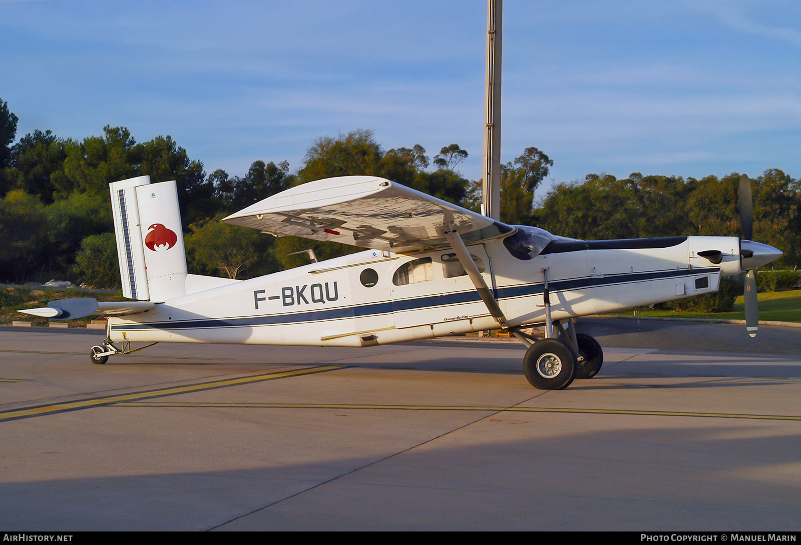 Aircraft Photo of F-BKQU | Pilatus PC-6/B2/34-H2 Turbo Porter | AirHistory.net #606797