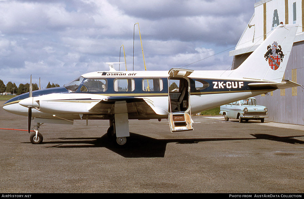 Aircraft Photo of ZK-CUF | Piper PA-31-310 Navajo | Tasman Air Services | AirHistory.net #606803