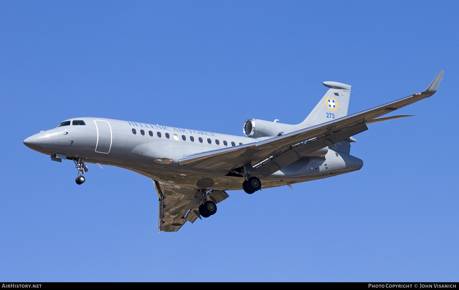 Aircraft Photo of 273 | Dassault Falcon 7X | Greece - Air Force | AirHistory.net #606804