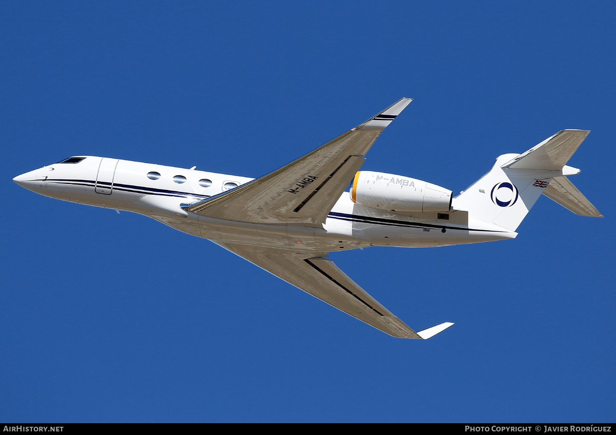 Aircraft Photo of M-AMBA | Gulfstream Aerospace G600 (G-VII) | AirHistory.net #606815