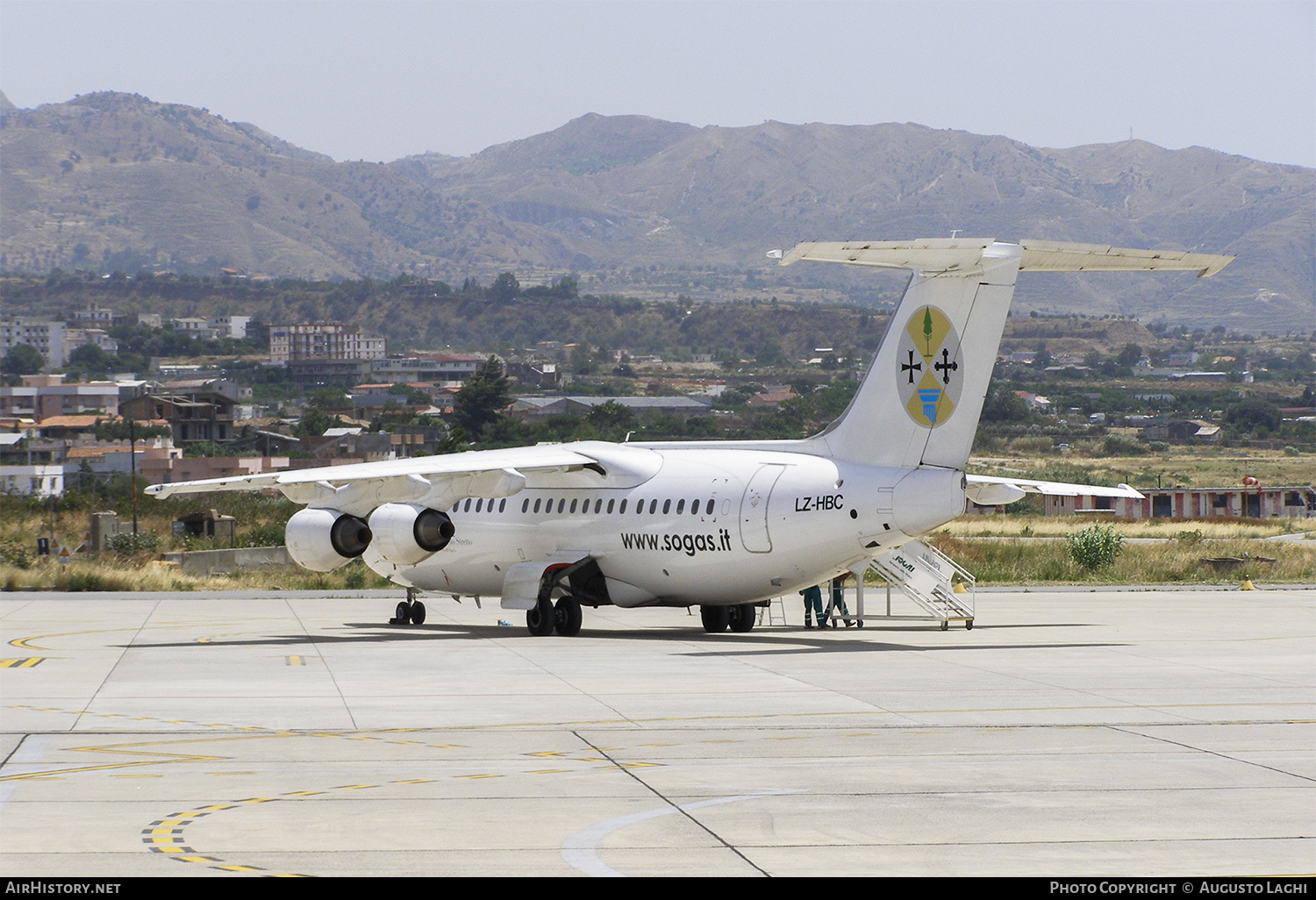 Aircraft Photo of LZ-HBC | British Aerospace BAe-146-200 | SOGAS - Società di Gestione per l'Aeroporto dello Stretto | AirHistory.net #606820