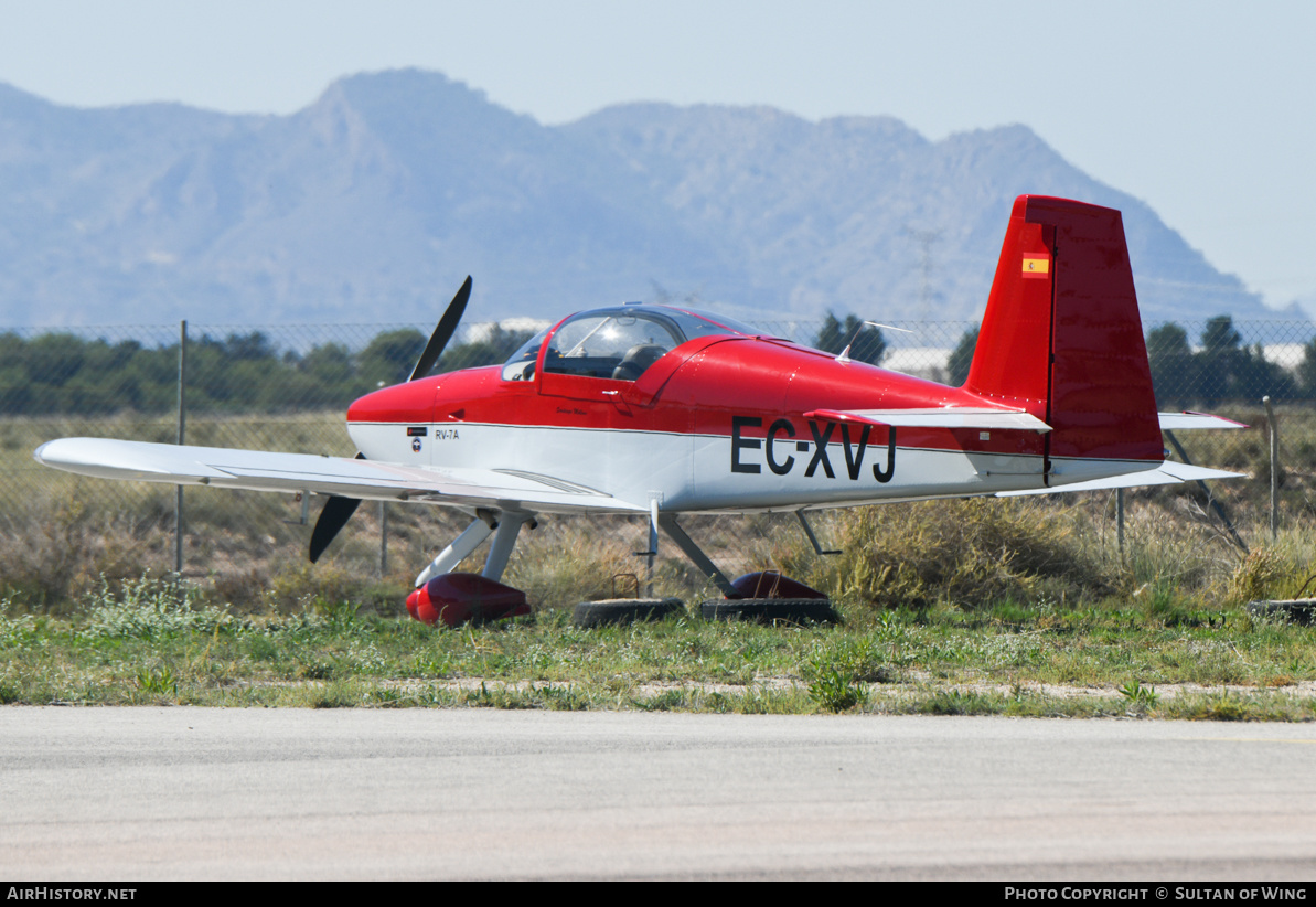 Aircraft Photo of EC-XVJ | Van's RV-7A | AirHistory.net #606825