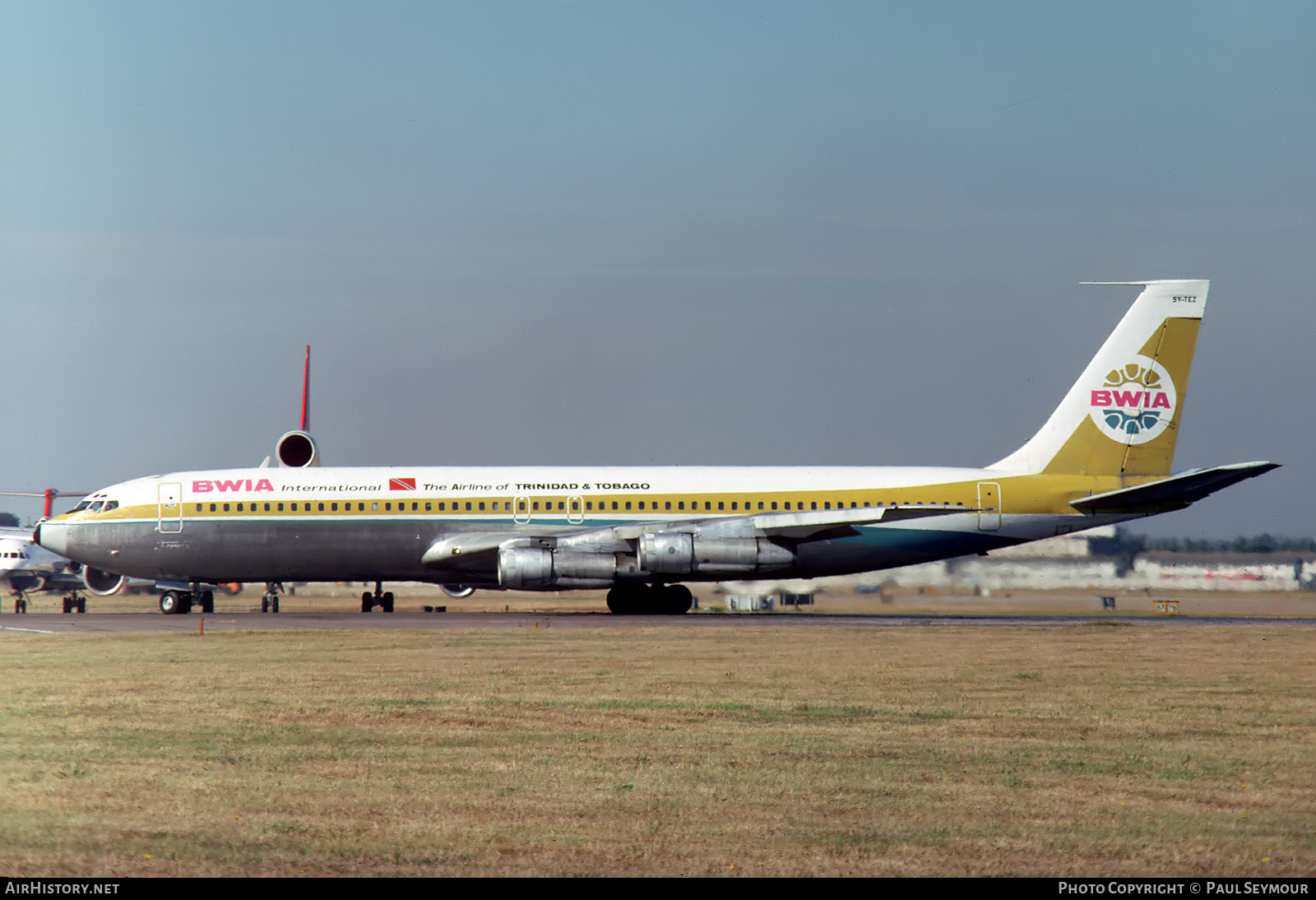 Aircraft Photo of 9Y-TEZ | Boeing 707-321B | BWIA International | AirHistory.net #606828
