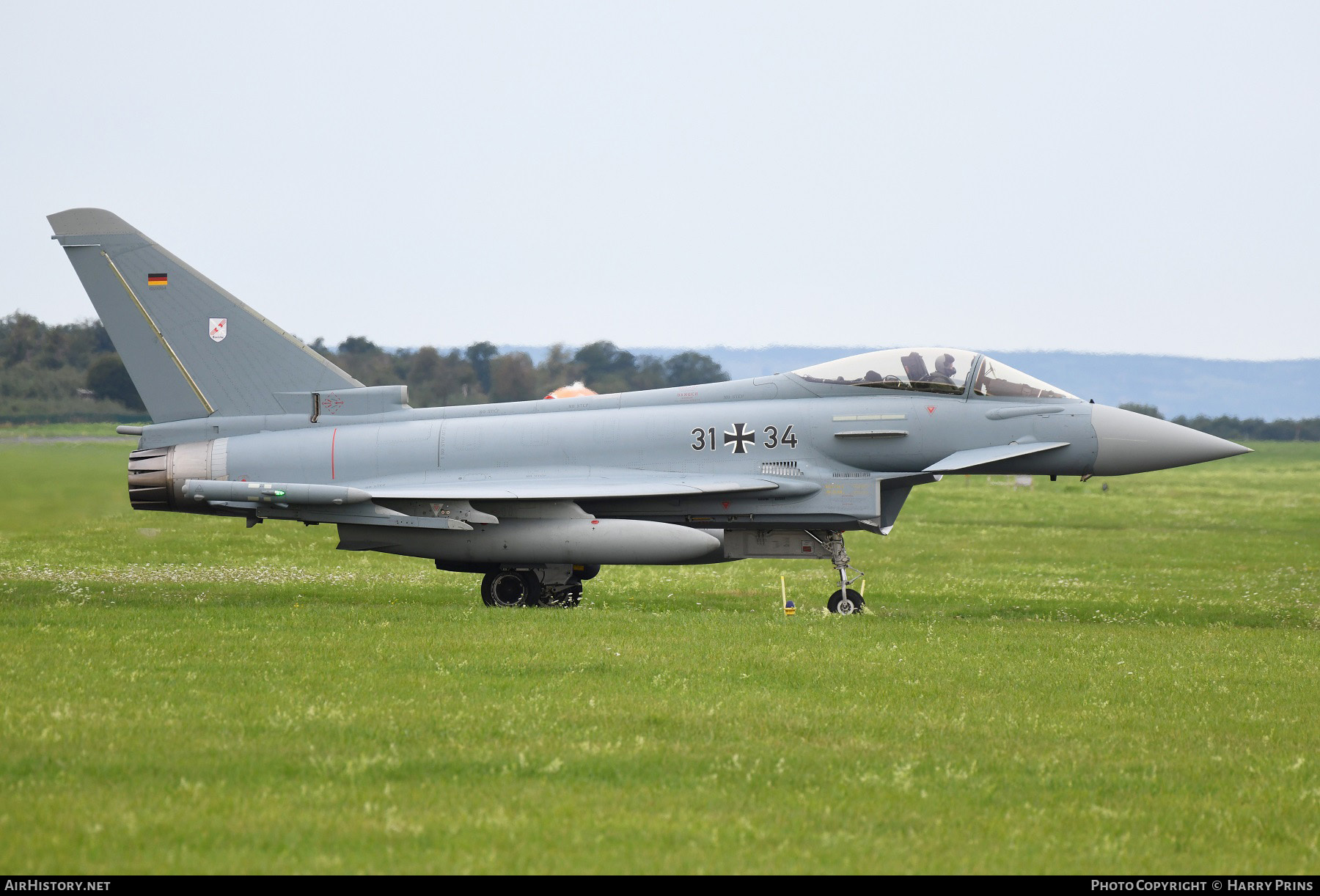 Aircraft Photo of 3134 | Eurofighter EF-2000 Typhoon S | Germany - Air Force | AirHistory.net #606851