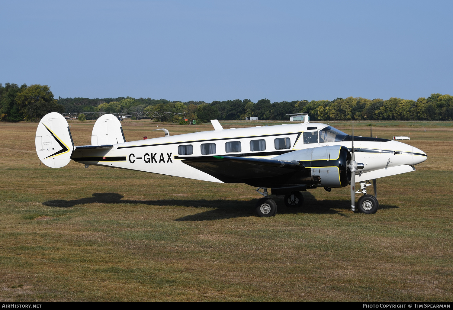 Aircraft Photo of C-GKAX | Beech D18S/Tri-Gear | AirHistory.net #606896
