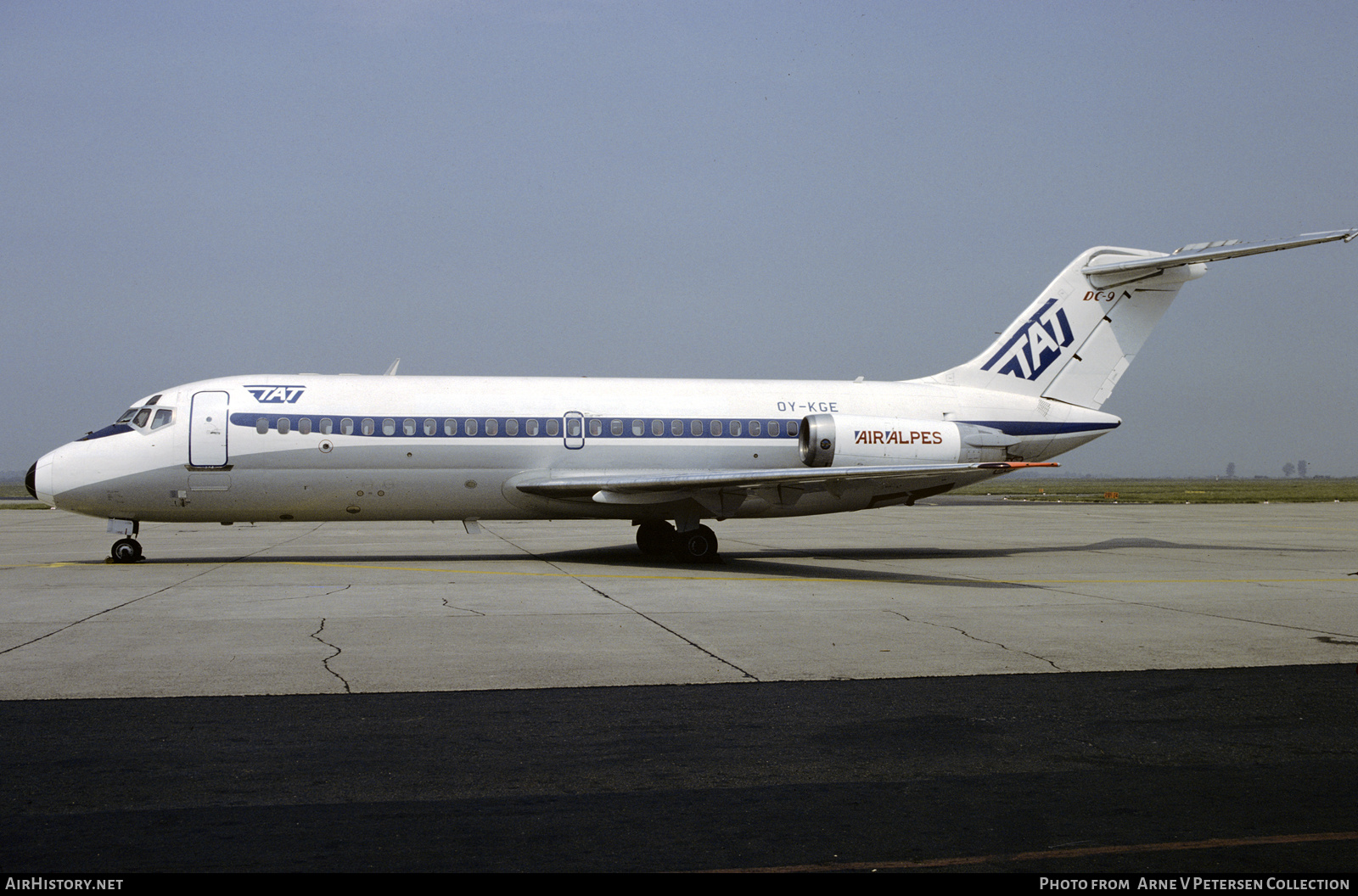 Aircraft Photo of OY-KGE | McDonnell Douglas DC-9-21 | TAT - Touraine Air Transport | AirHistory.net #606939