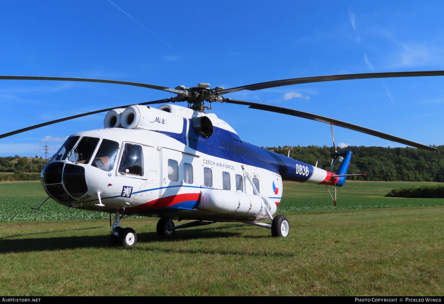 Aircraft Photo of 0836 | Mil Mi-8S | Czechia - Air Force | AirHistory.net #606942