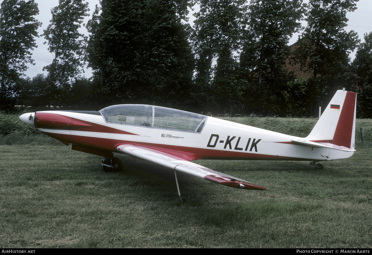 Aircraft Photo of D-KLIK | Fournier RF-5 | Thiesen Unternehmensberatung | AirHistory.net #606943