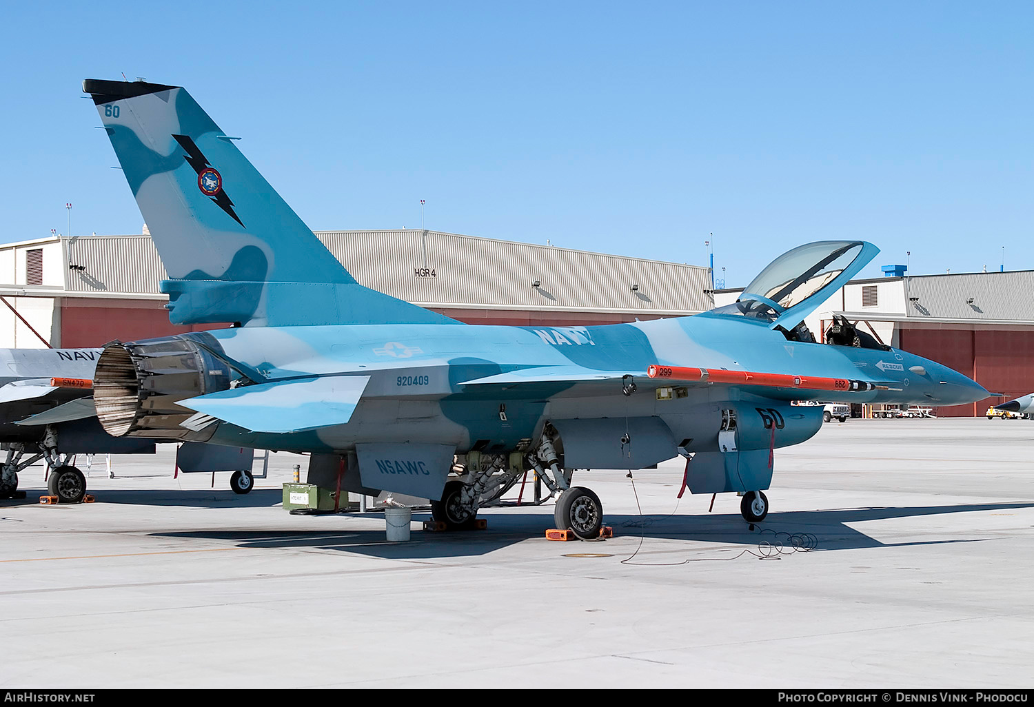 Aircraft Photo of 920409 | Lockheed F-16A Fighting Falcon | USA - Navy | AirHistory.net #606944