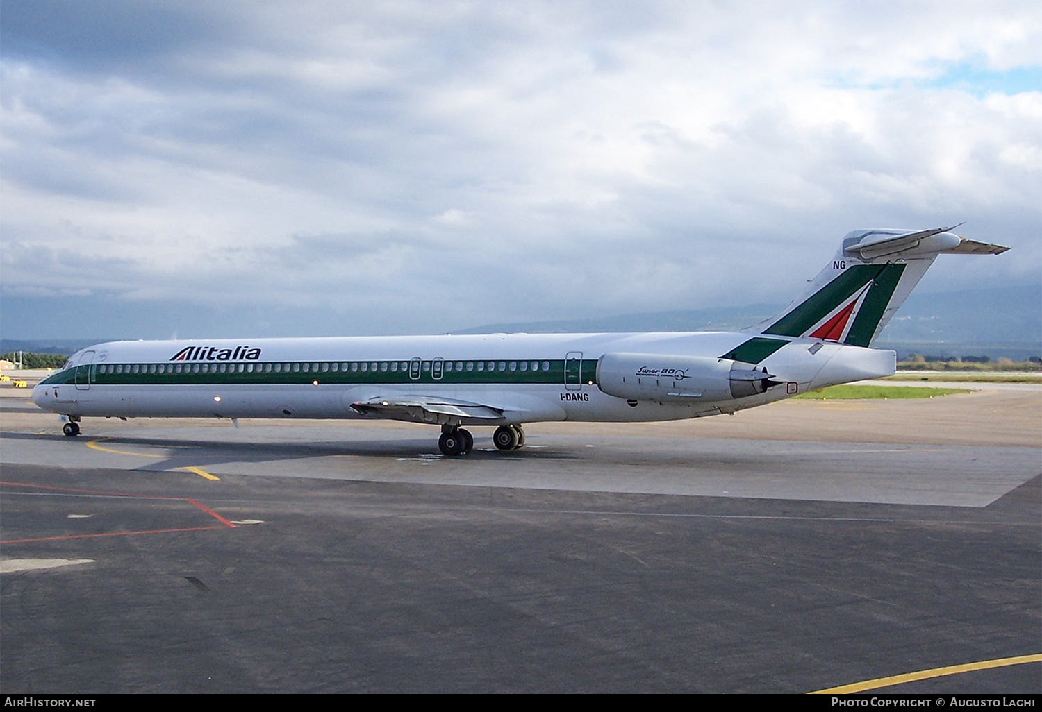 Aircraft Photo of I-DANG | McDonnell Douglas MD-82 (DC-9-82) | Alitalia | AirHistory.net #606946