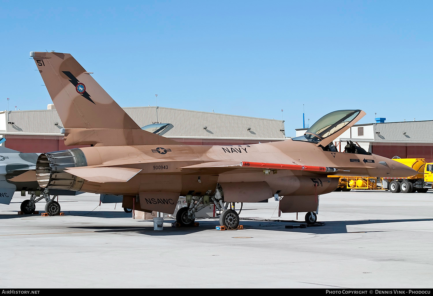 Aircraft Photo of 900943 | General Dynamics F-16A Fighting Falcon | USA - Navy | AirHistory.net #606961