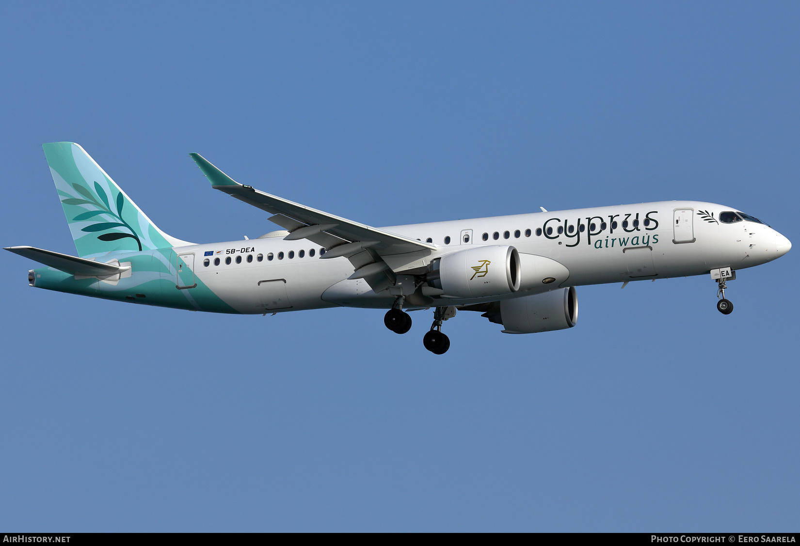 Aircraft Photo of 5B-DEA | Airbus A220-371 (BD-500-1A11) | Cyprus Airways | AirHistory.net #606969