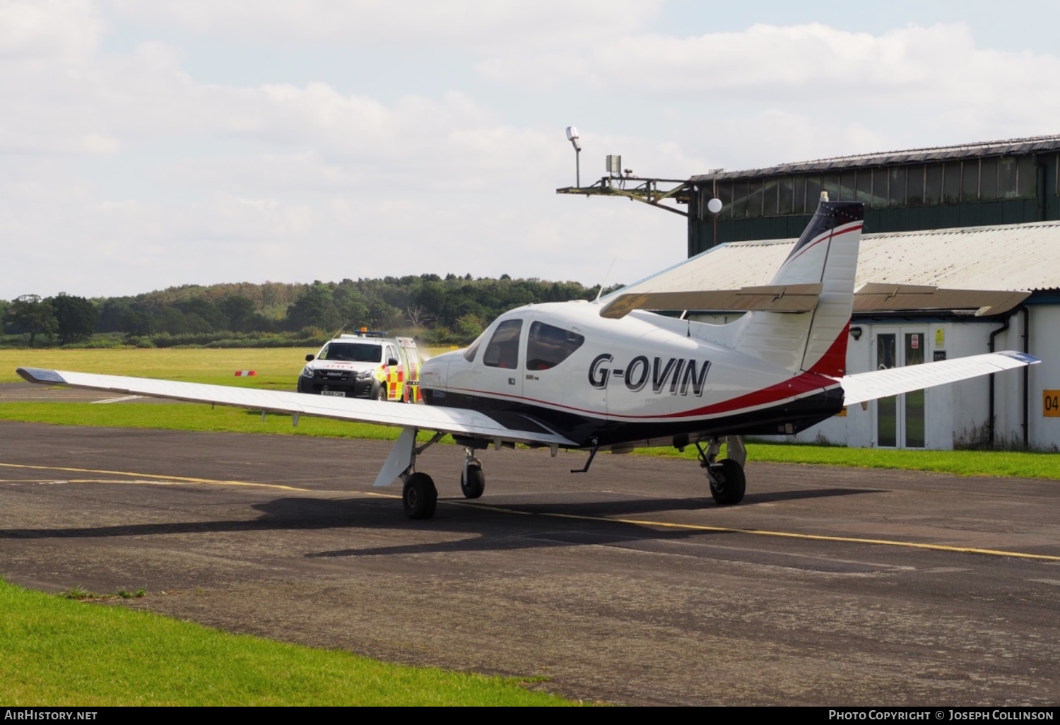 Aircraft Photo of G-OVIN | Rockwell Commander 112TC | AirHistory.net #606970