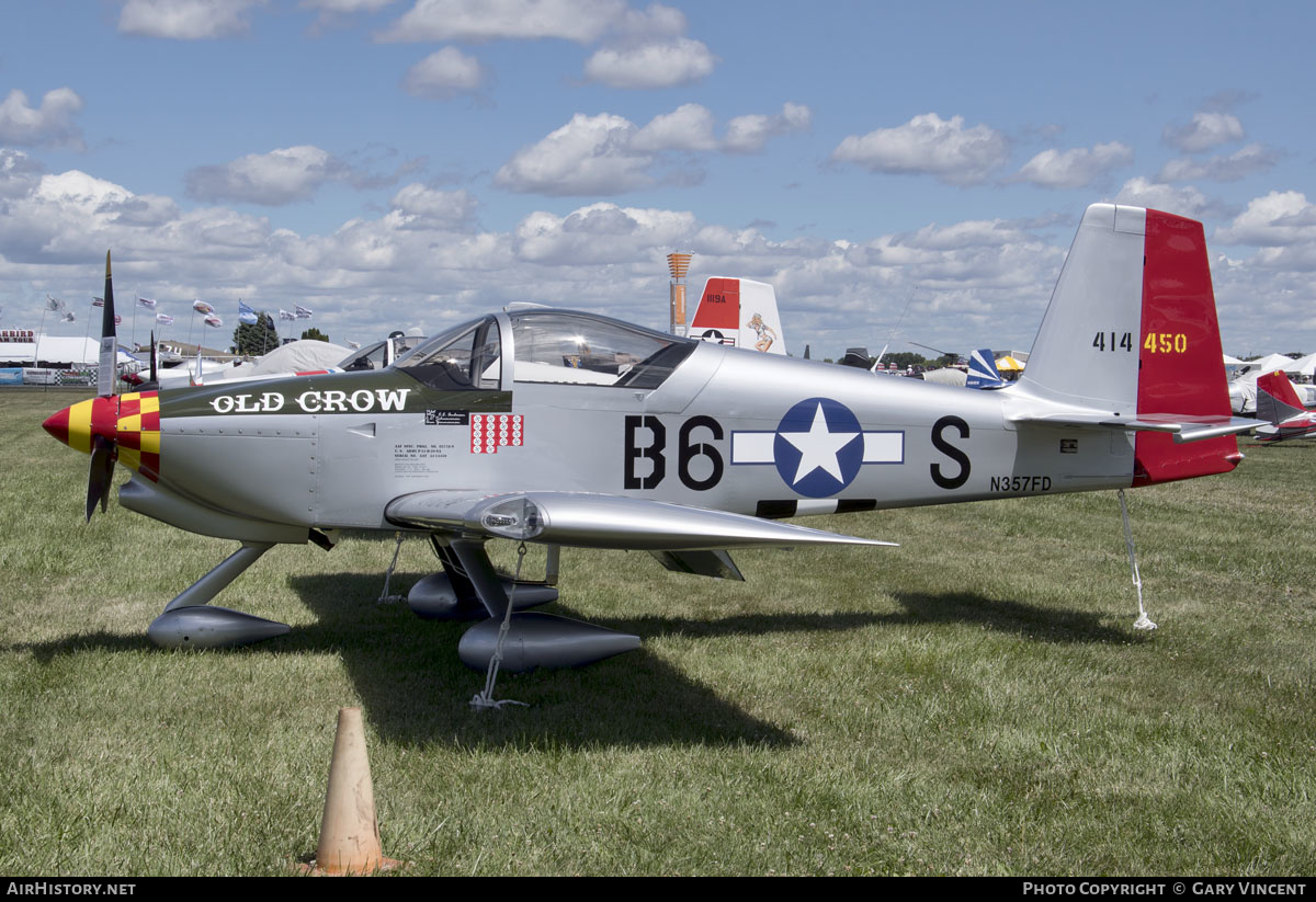 Aircraft Photo of N357FD / 414450 | Van's RV-7A | USA - Air Force | AirHistory.net #606977