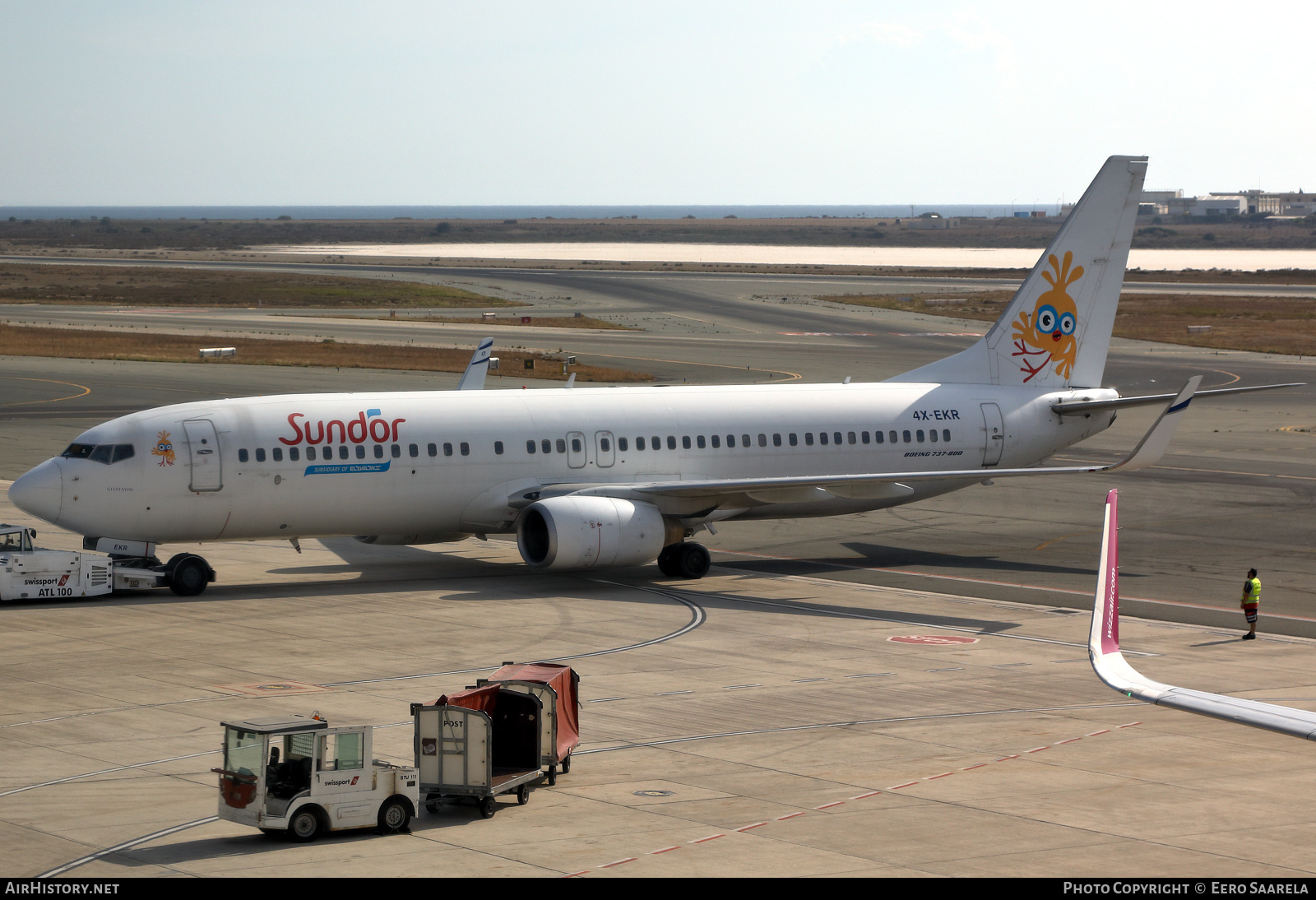 Aircraft Photo of 4X-EKR | Boeing 737-804 | Sun d'Or International Airlines | AirHistory.net #606982