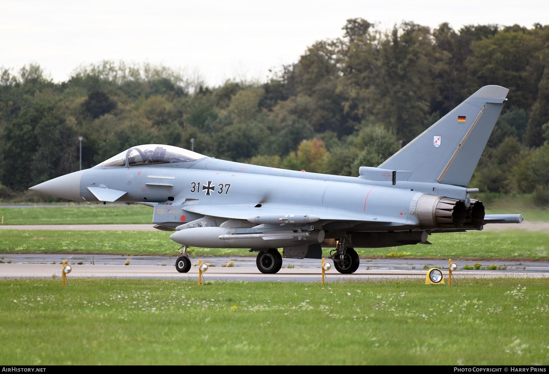Aircraft Photo of 3137 | Eurofighter EF-2000 Typhoon S | Germany - Air Force | AirHistory.net #607018