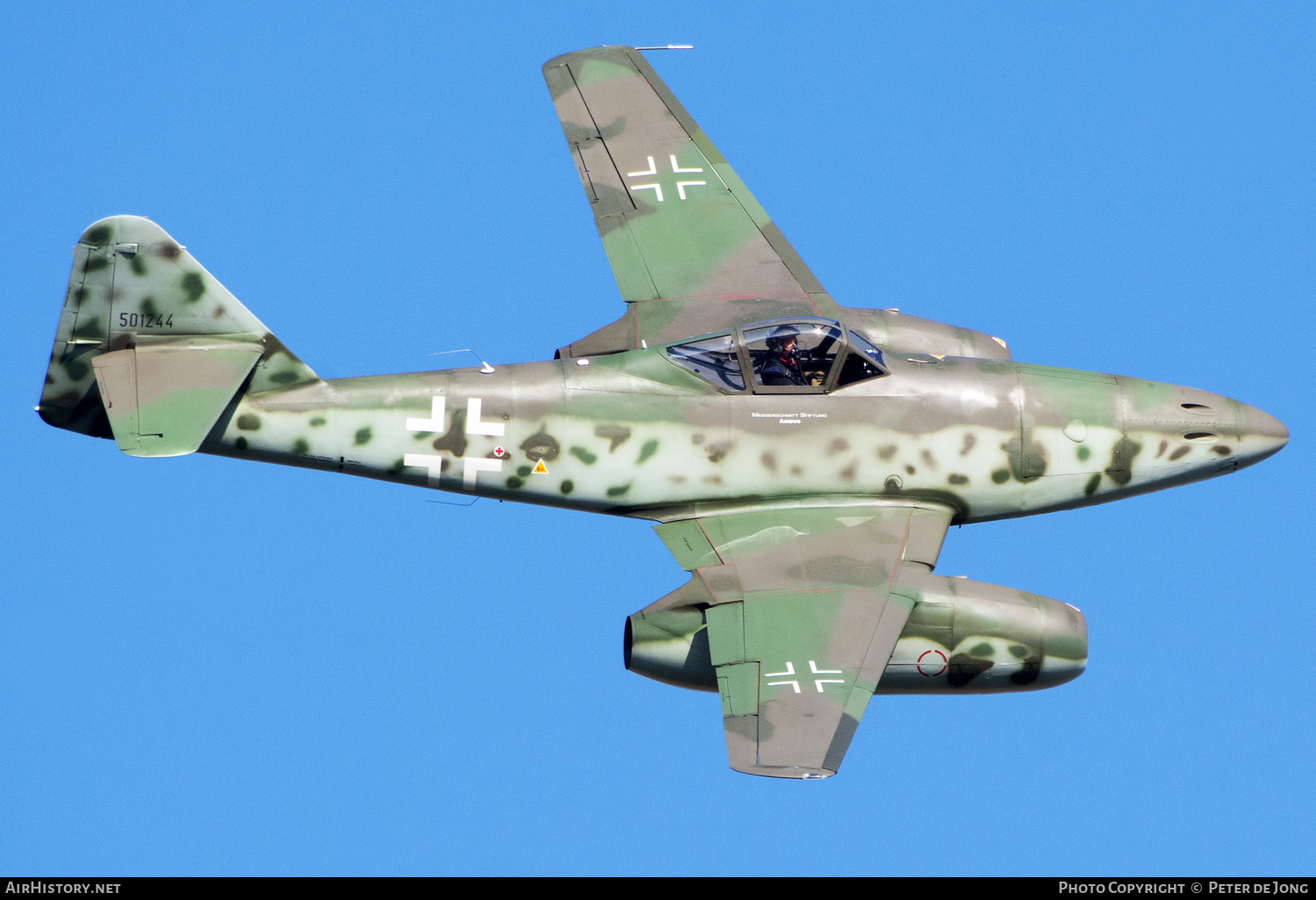 Aircraft Photo of D-IMTT / 501244 | Messerschmitt Me-262A-1C Schwalbe Replica | Germany - Air Force | AirHistory.net #607023