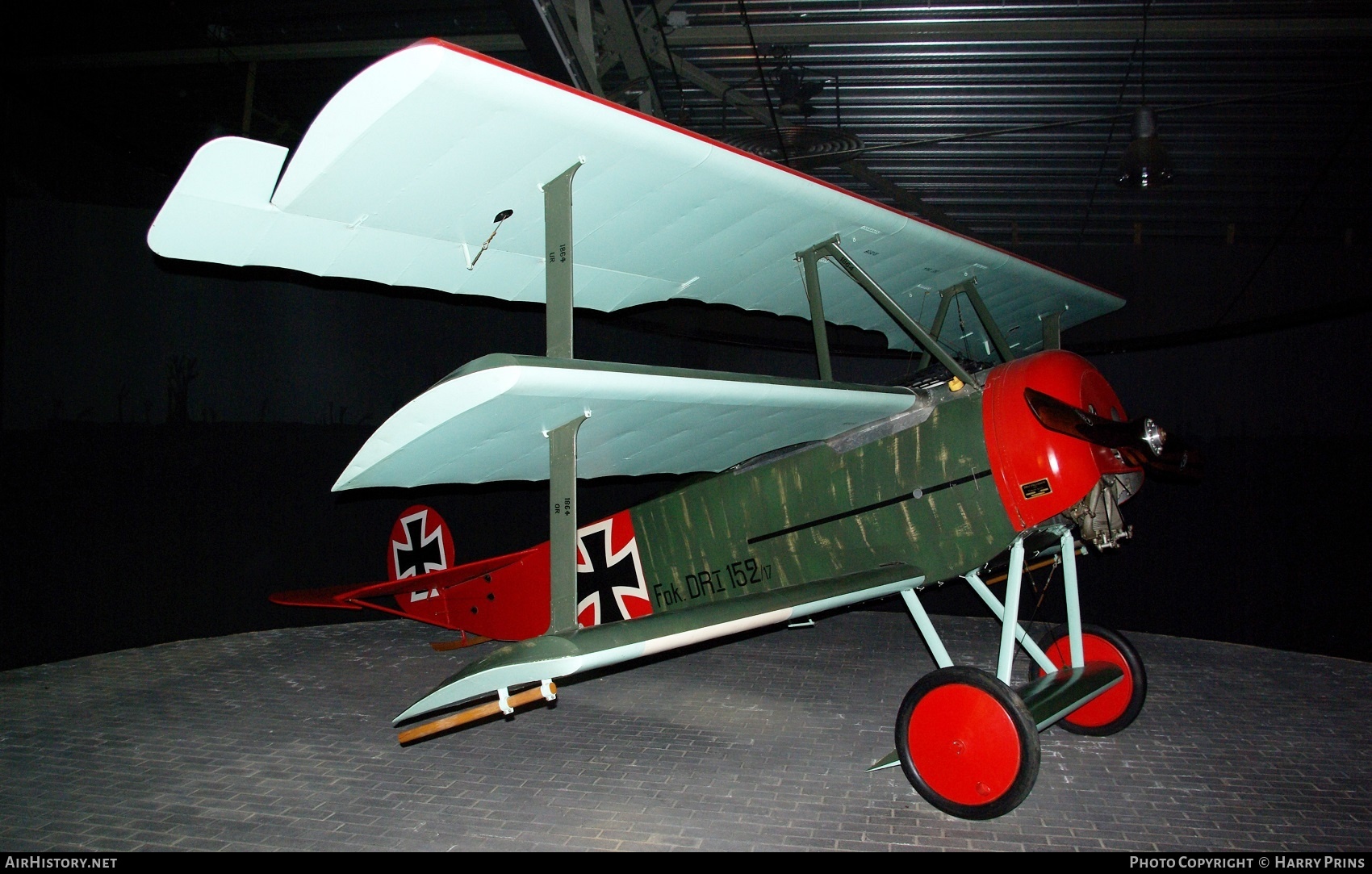 Aircraft Photo of 152/17 | Fokker Dr.1 (replica) | Germany - Air Force | AirHistory.net #607039