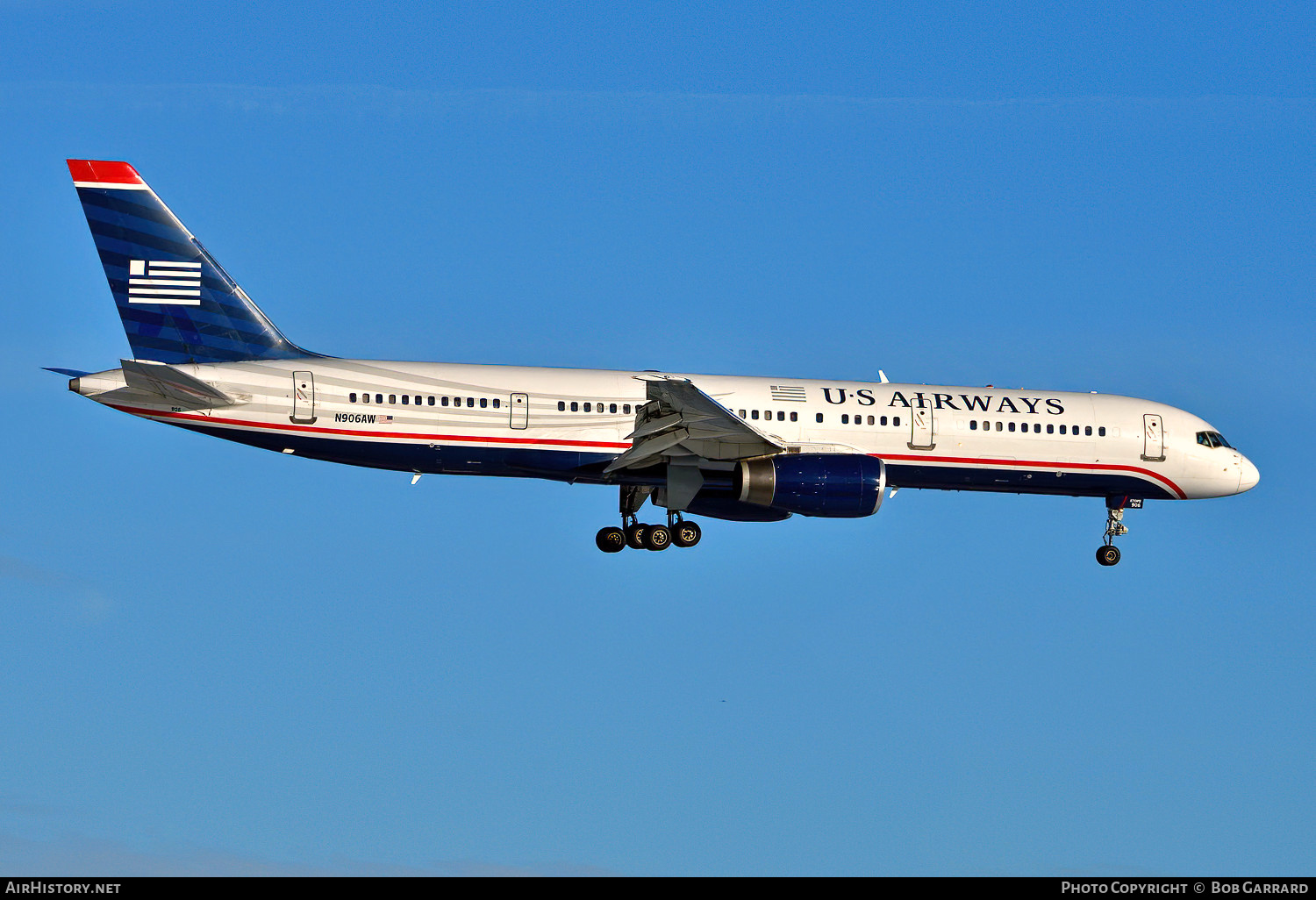 Aircraft Photo of N906AW | Boeing 757-2S7 | US Airways | AirHistory.net #607043