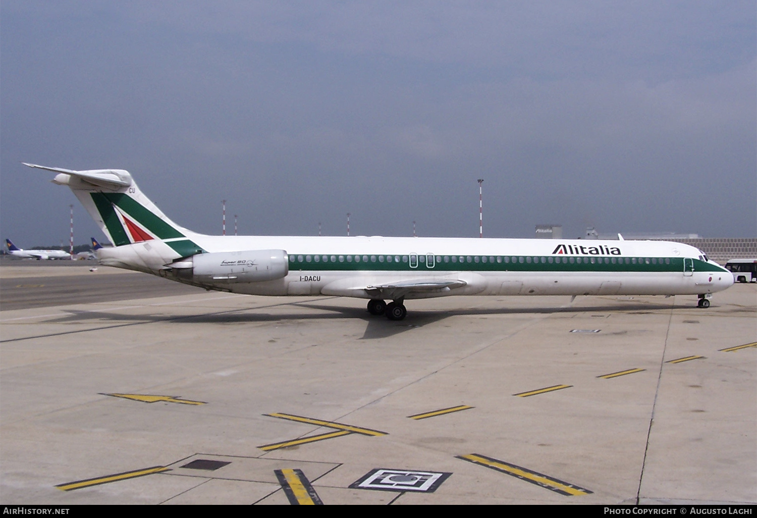 Aircraft Photo of I-DACU | McDonnell Douglas MD-82 (DC-9-82) | Alitalia | AirHistory.net #607079