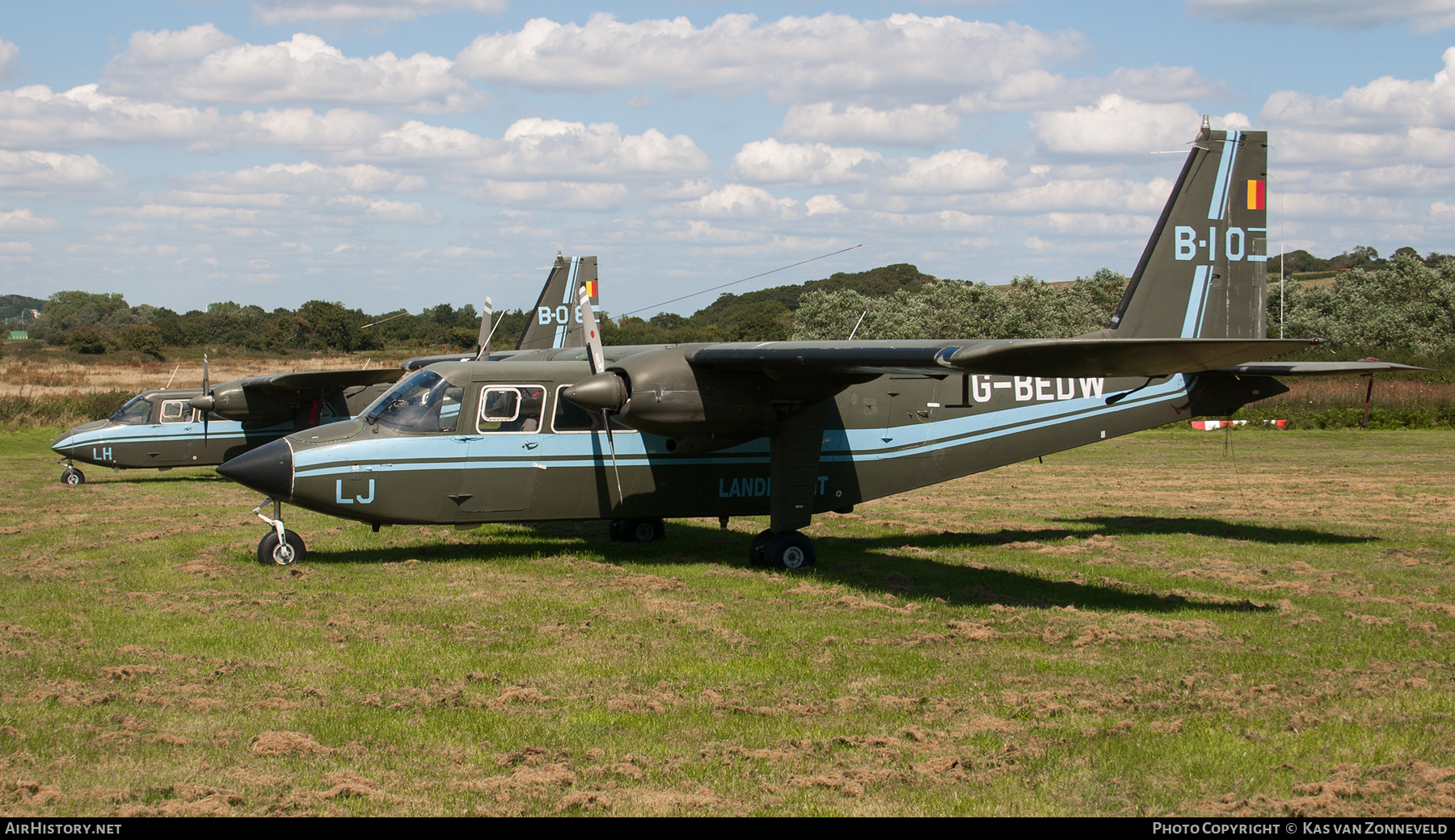 Aircraft Photo of G-BEDW / B-10 | Britten-Norman BN-2A-21 Islander | AirHistory.net #607080