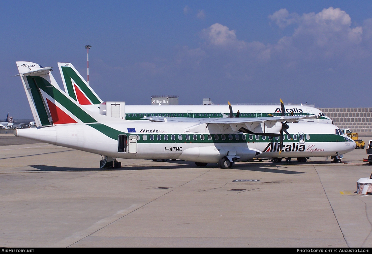 Aircraft Photo of I-ATMC | ATR ATR-72-500 (ATR-72-212A) | Alitalia Express | AirHistory.net #607083